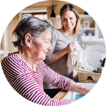 Haushaltsnahe Dienstleistungen durch die Seniorenhilfe Würmtal e.V. –
Unterstützung beim Aufräumen, Putzen, Wäsche waschen, Einkaufen